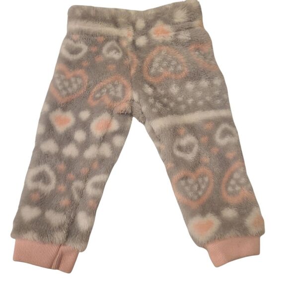 18" Doll Jammies‎ Fleece Kitty Face Pink Gray - Picture 4 of 6